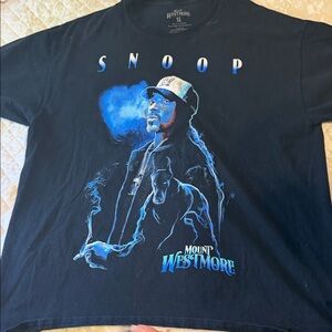 Snoop Dogg Graphic T-Shirt - Black
